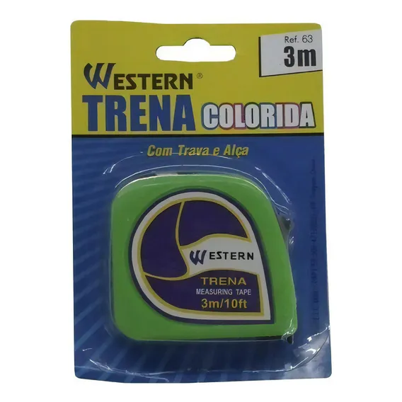 Trena Western Colorido 3m 10mm Com Trava Foto 1