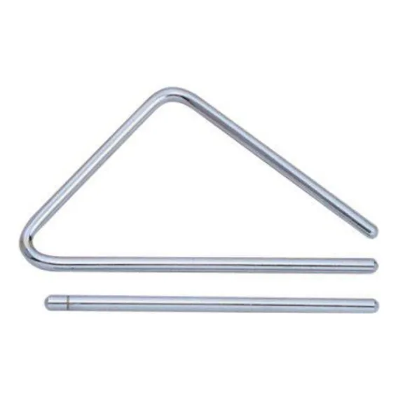 Triangulo De Aço Grosso Com 25cm Torelli Tl605 Foto 1