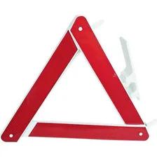 Triangulo P/ Carro Sinalização De Segurança Plástico Base Branca Truck Tudo T002 Foto mini 4