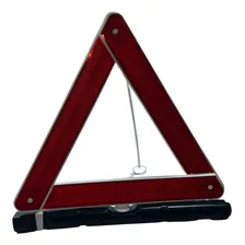 Triangulo Segurança Sinalização Com Peso Foto mini 1