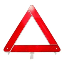 Triangulo Segurança Sinalização Vermelho Carro Universal Foto mini 1