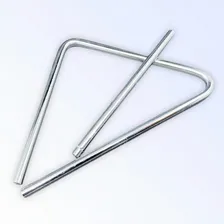 Triangulo Torelli De Aço Fino Cromado 15cm - Tl602 Foto mini 3
