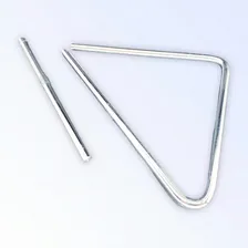 Triangulo Torelli De Aço Fino Cromado 15cm - Tl602 Foto mini 4
