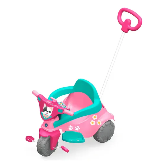 Triciclo 3x1 Pink Pet Xalingo Cor Sortida Foto 1
