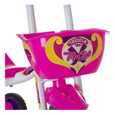 Triciclo Bicicleta 3 Rodas Infantil Top Jr Pro Tork Ultra Cor Rosa Foto mini 2