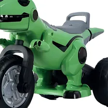 Triciclo Elétrico Infantil Super Dino 12v Planeta Unitoys Foto mini  3