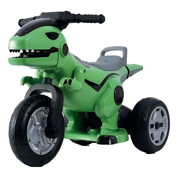 Triciclo Elétrico Infantil Super Dino 12v Planeta Unitoys Foto 1
