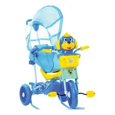 Triciclo Gangorra Com Capota Cachorro Azul - Bel Brink Foto mini  2