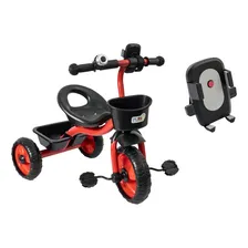Triciclo Infantil 3 Rodas Motoca Cesta Buzina - playduc Cor Cinza Foto mini 1