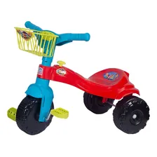 Triciclo Infantil Com Empurrador Tico Festa Azul Magic Toys Foto mini 2