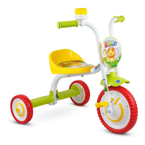 Triciclo Infantil Nathor You Kids 3 Cor Verde 3 Rodas Foto 1