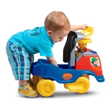 Triciclo Infantil Totoka Plus C/ Som Empurrador Motoca Carro Cor Azul Foto mini  3