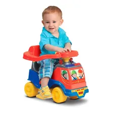 Triciclo Infantil Totoka Plus C/ Som Empurrador Motoca Carro Cor Azul Foto mini  2