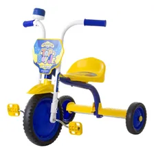 Triciclo Infantil Ultra Bikes Menino Menina Cores Cor Amarelo Foto mini  2