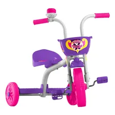 Triciclo Infantil Ultra Bikes Top Boy Jr Menina Menino Cor Branco - roxo Foto mini 2