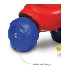 Triciclo Infantil Velotrol Motoca Europa Bandeirante Foto mini 4