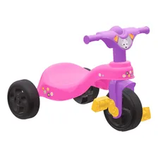 Triciclo Infantil Velotrol Velocípede Motoca Menina Menino Cor Rosa Foto mini 1