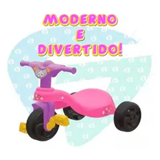 Triciclo Motoca Encantado Rosa Menina Velotrol Foto mini 4