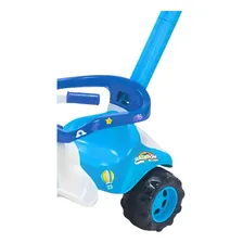 Triciclo Motoca Infantil Empurrador Raibow Azul Magic Toys Foto mini 4