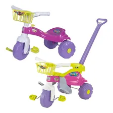 Triciclo Motoca Infantil Tico Tico Festa Rosa - Magic Toys Foto mini 4