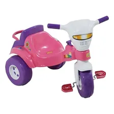 Triciclo Tico Tico Infantil Baby - Magic Toys Cor Rosa/Violeta Foto mini 1