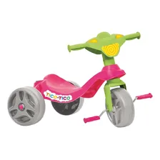 Triciclo Tico Tico Rosa Bandeirante Foto mini 1
