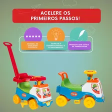 Triciclo Totoka Plus De Empurrar Velotrol Infantil BebĂȘ Cor Azul Foto mini 2