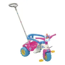 Triciclo Unic贸rnio multifuncional Magic Toys Tico-Tico Uni Star 2730 rosa Foto mini 1