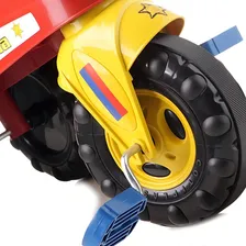 Triciclo Velotrol Infantil Musical Policial C/ Empurrador Foto mini 4