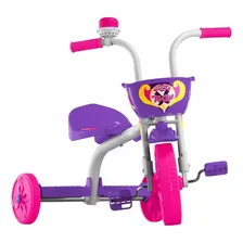 Triciclo Velotrol Infantil Pro Tork Ultra Bike Cor Branco Roxo Ultra Bike Foto  mini 1
