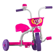 Triciclo Velotrol Infantil Ultra Bikes Branco - Rosa Único Foto mini 1