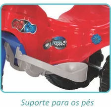 Triciclo Velotrol Red Infantil Tico Tico - Magic Toys 2815 Cor VERMELHO-AZUL Foto mini 3