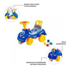 Tricicolo Infantil Motoca Bebe Totokinha Plus Azul Foto mini 4