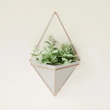 Trigg - Vaso De Parede Grande Concreto/cobre Umbra Foto mini 4