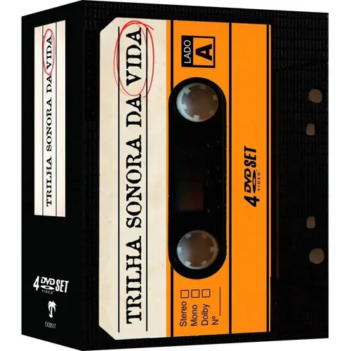 Trilha Sonora Da Vida - Box Com 4 Dvds - Lacrado Foto 1