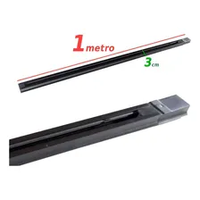 Trilho Eletrificado 1 Metro + 3 Spot Sem Lampadas St335 Estrutura Preto Foto mini  2