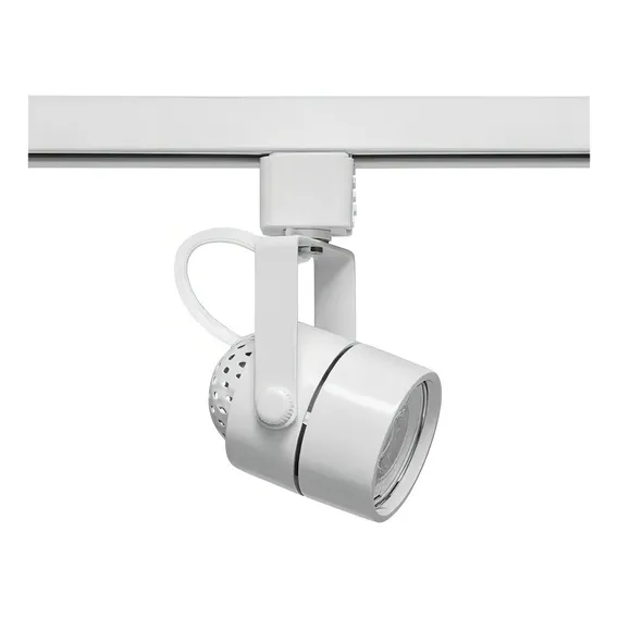 Trilho Eletrificado 1 Metro + 3 Spots Gu10 Branco Dicroica Foto 1