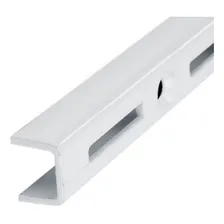 Trilho Para Prateleira Com Regulagem 1mt Branco Foto mini  2