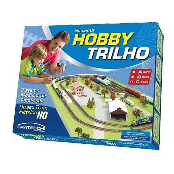 Trilhos Trem Elétrico Frateschi Caixa C 6407 F Foto 1