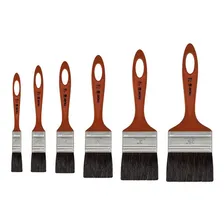 Trincha Pincel Chato Para Esmalte 186 X 1'' - Tigre Foto mini  2