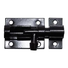 Trinco Fecho Ferrolho Aluminio Porta Pequeno 2 Polegadas Cor Preto Foto  mini 1