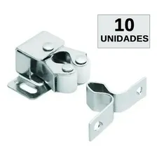 Trinco Fecho Rolete Zincado Para Portas Móveis Armários 10 Foto mini 1