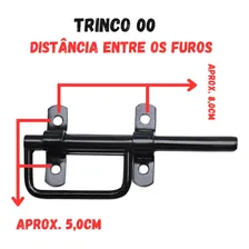 Trinco Ferrolho Lateral N.00 Foto mini 3
