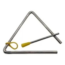 Triângulo Dolphin 15 Cm Metal Aço Instrumento Percussão Top Foto mini 1