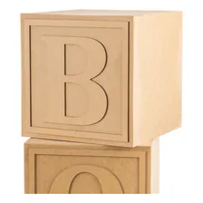 Trio Quadrados Decorativos De Festa Cubos Boy Chá Revelação Foto mini 3