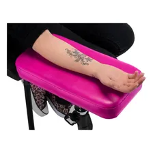 Tripé Apoio Braço Perna Tatuador Regulagem Rosa Dompel Foto mini 3