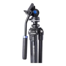 Tripé de vídeo Benro Travel Slim TSL08as2csh com cabeça fluida Foto mini  2