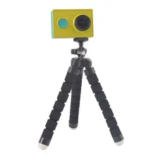 Tripé Flexível Articulado Octopus TriPod Gopro Hero Sjcam Cor Preto Foto mini  3
