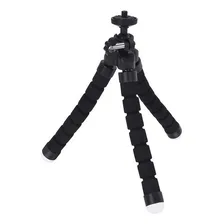 Tripé Flexível Articulado Octopus TriPod Gopro Hero Sjcam Cor Preto Foto  mini 1