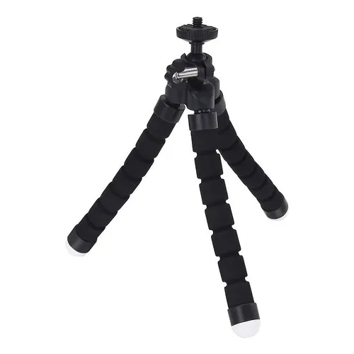 Tripé Flexível Articulado Octopus TriPod Gopro Hero Sjcam Cor Preto Foto 1
